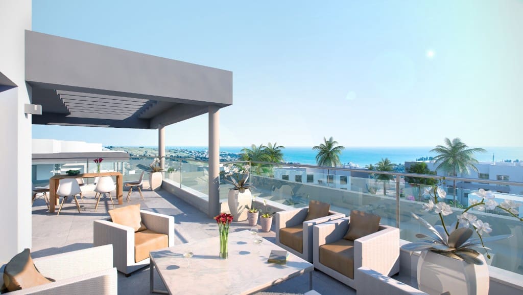 4 bedroom Penthouse for sale in Estepona with pool - € 533,000 (Ref: 7399688)