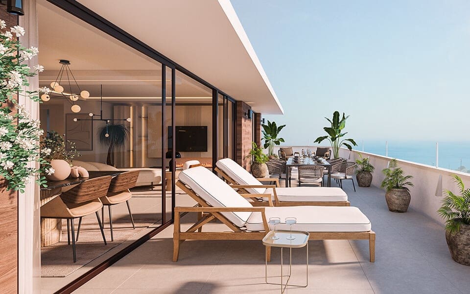 3 makuuhuone Huoneisto myytävänä paikassa Fuengirola mukana uima-altaan - 904 500 € (Ref: 9368184)