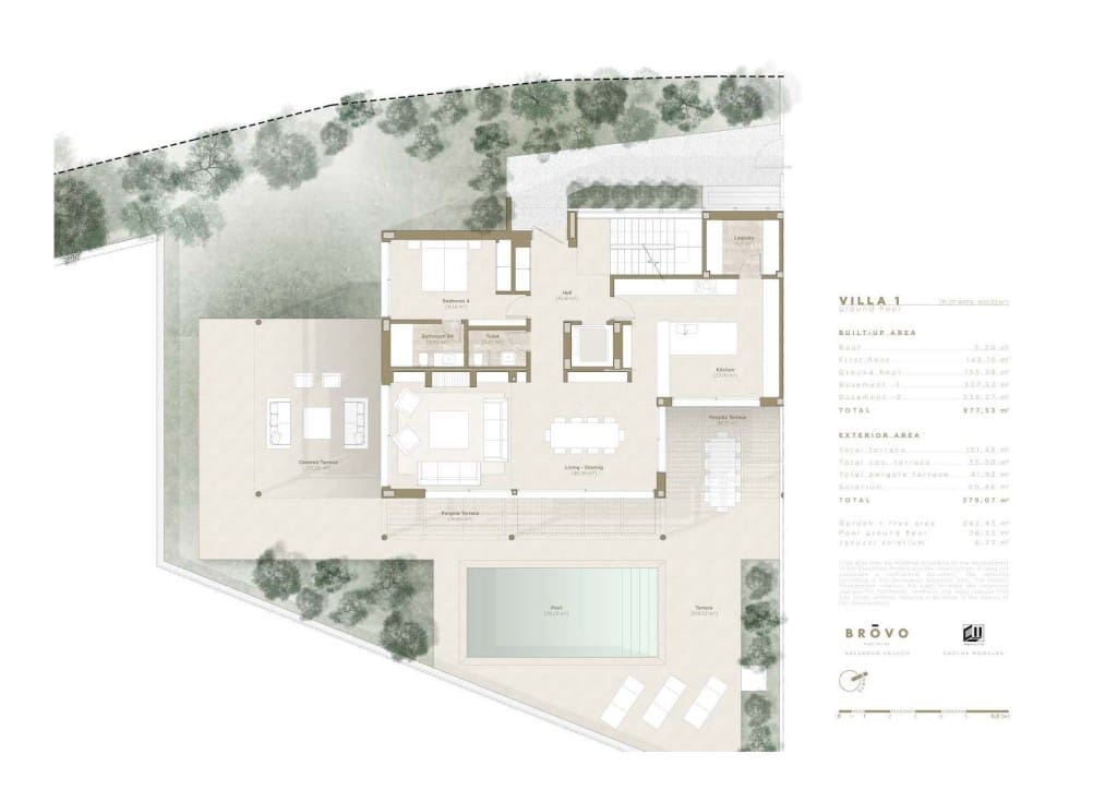 5 quarto Moradia Geminada para venda em Golden Mile com piscina garagem - 7 900 000 € (Ref: 9371666)