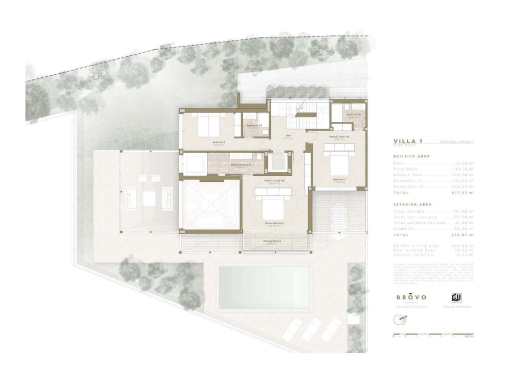 5 quarto Moradia Geminada para venda em Golden Mile com piscina garagem - 7 900 000 € (Ref: 9371666)