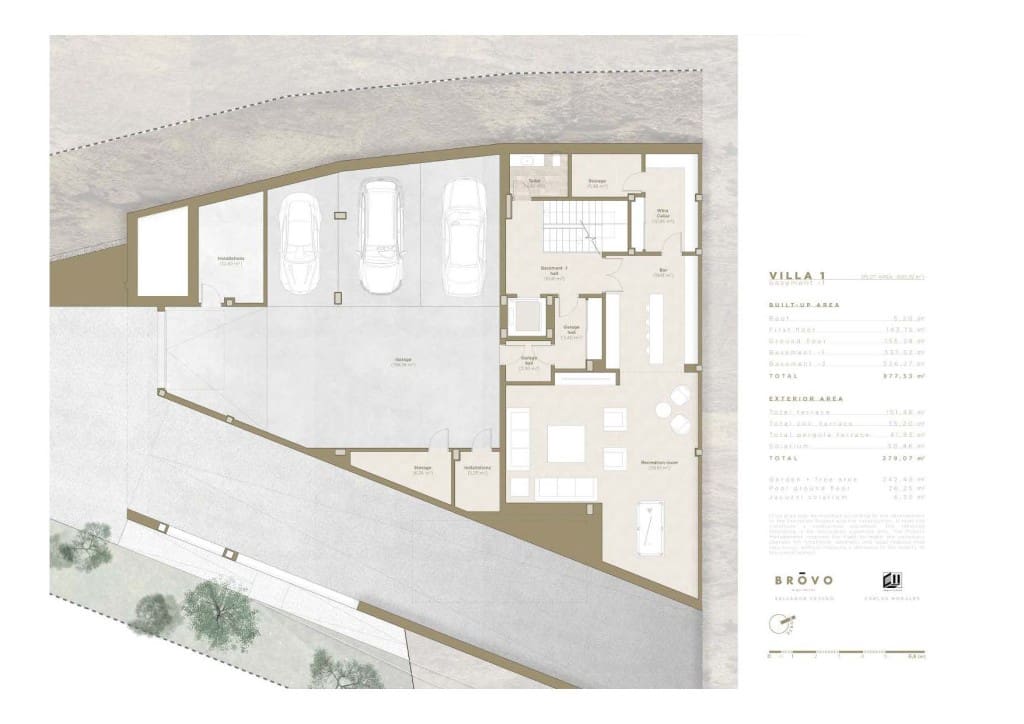 5 quarto Moradia Geminada para venda em Golden Mile com piscina garagem - 7 900 000 € (Ref: 9371666)