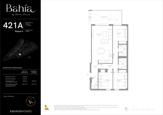 Apartamento de 2 habitaciones en La Cala de Mijas, Mijas en venta con piscina - 425.000 € (Ref: 9430734)