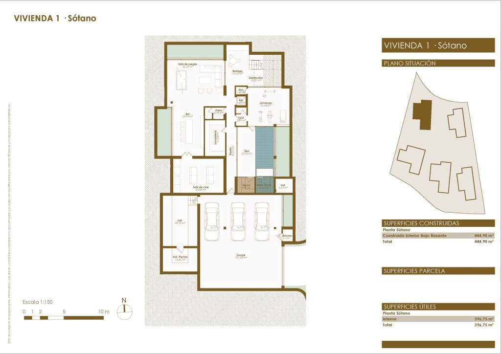 4 makuuhuone Huvila myytävänä paikassa Golden Mile mukana uima-altaan 
autotalli - 7 400 000 € (Ref: 9432966)