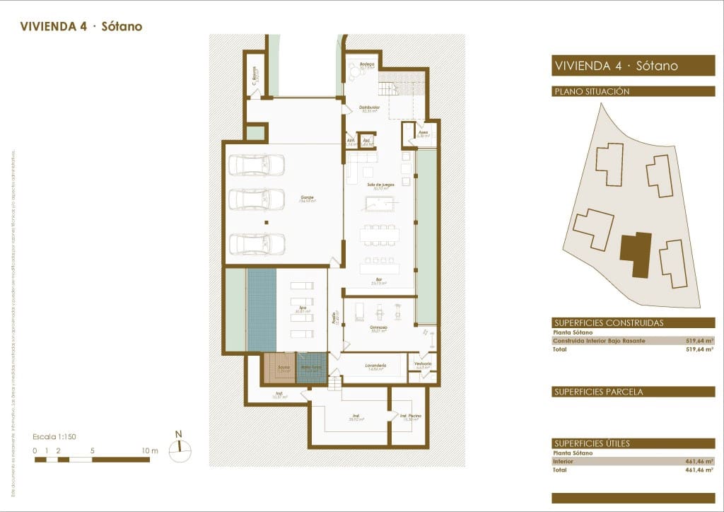 4 makuuhuone Huvila myytävänä paikassa Golden Mile mukana uima-altaan 
autotalli - 7 400 000 € (Ref: 9432966)