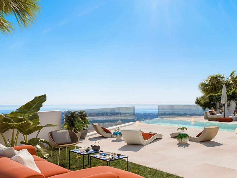 3 soverom Kjedet enebolig til salgs i Benahavis med svømmebasseng garasje - € 1 490 000 (Ref: 9439607)