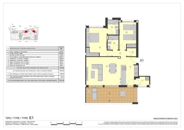 2 soveværelse Lejlighed til salg i Atalaya-Isdabe, Estepona med swimmingpool - € 720.000 (Ref: 9523881)
