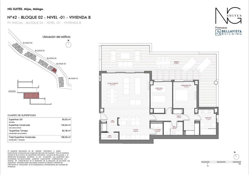 2 sovrum Takvåning till salu i Mijas Costa med pool - 890 000 € (Ref: 9523885)