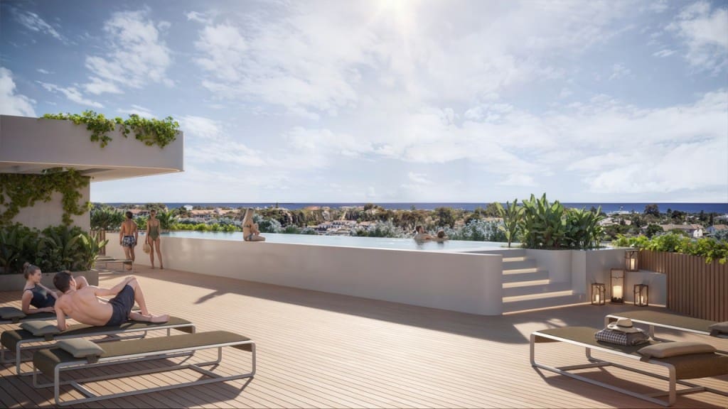 2 soveværelse Penthouse til salg i San Pedro de Alcantara med swimmingpool - € 695.000 (Ref: 9533128)
