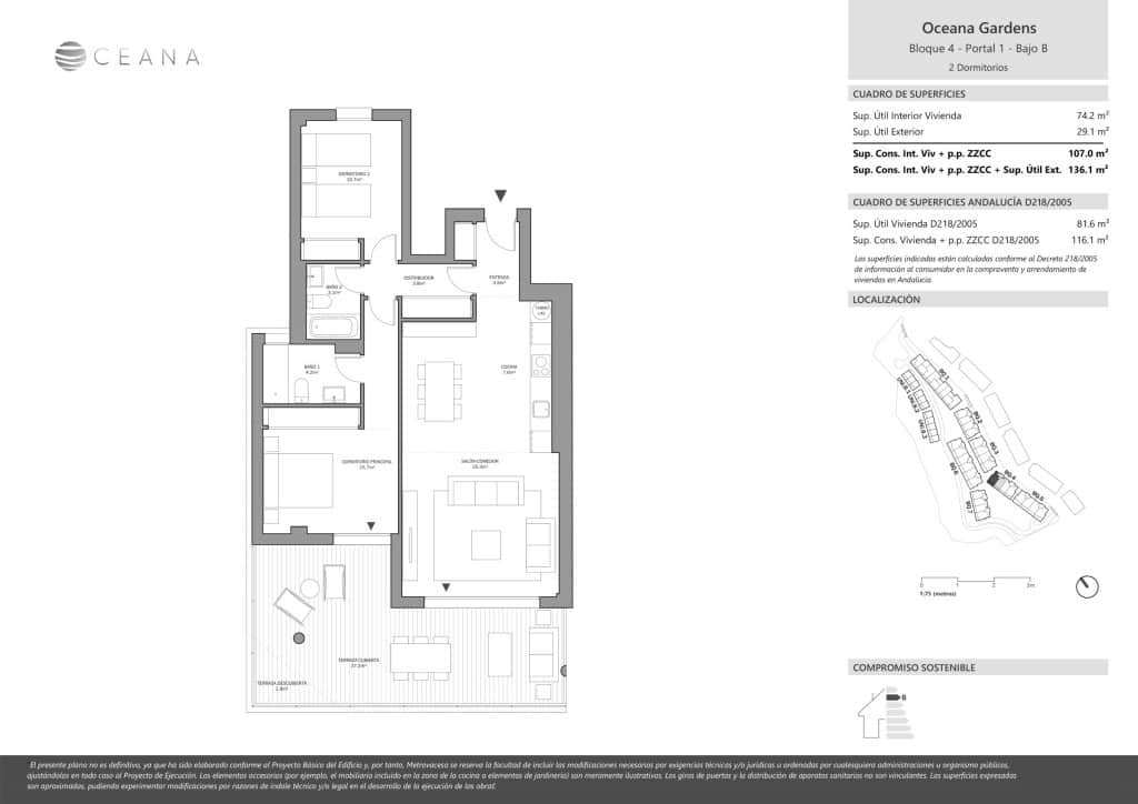 3 soveværelse Lejlighed til salg i New Golden Mile med swimmingpool - € 386.000 (Ref: 9560817)