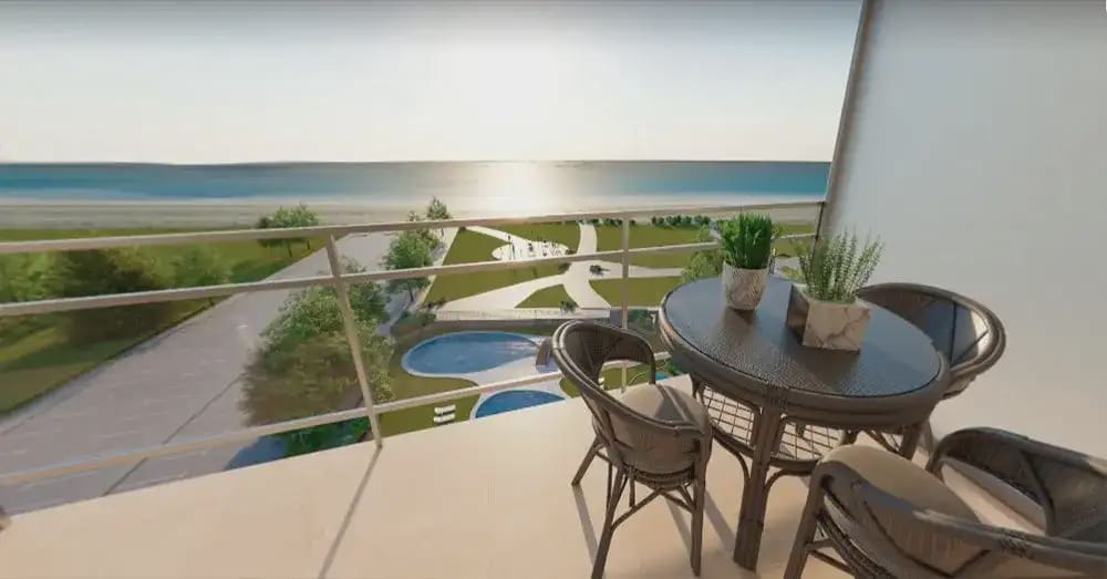 Apartamento Playa de 2 habitaciones en Oropesa  en venta con piscina garaje - 210.000 € (Ref: 10100666)