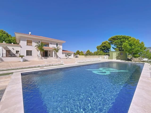 5 soverom Villa til salgs i La Nucia Pueblo  , La Nucia med svømmebasseng garasje - € 2 400 000 (Ref: 10100674)