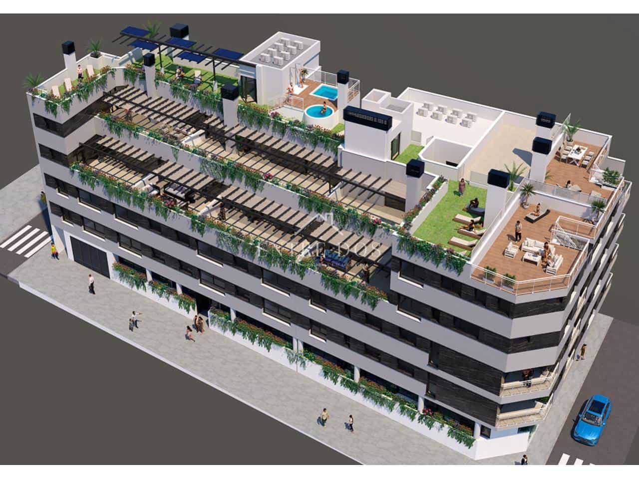 3 slaapkamer Flat te koop in Castello de la Plana met zwembad - € 294.000 (Ref: 8804044)