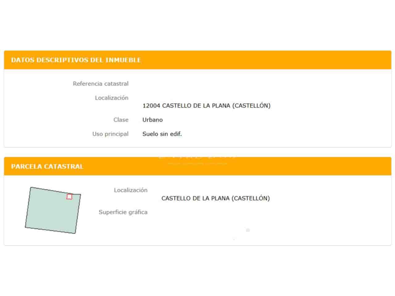 Mark till salu i Castello de la Plana - 40 000 € (Ref: 8936413)