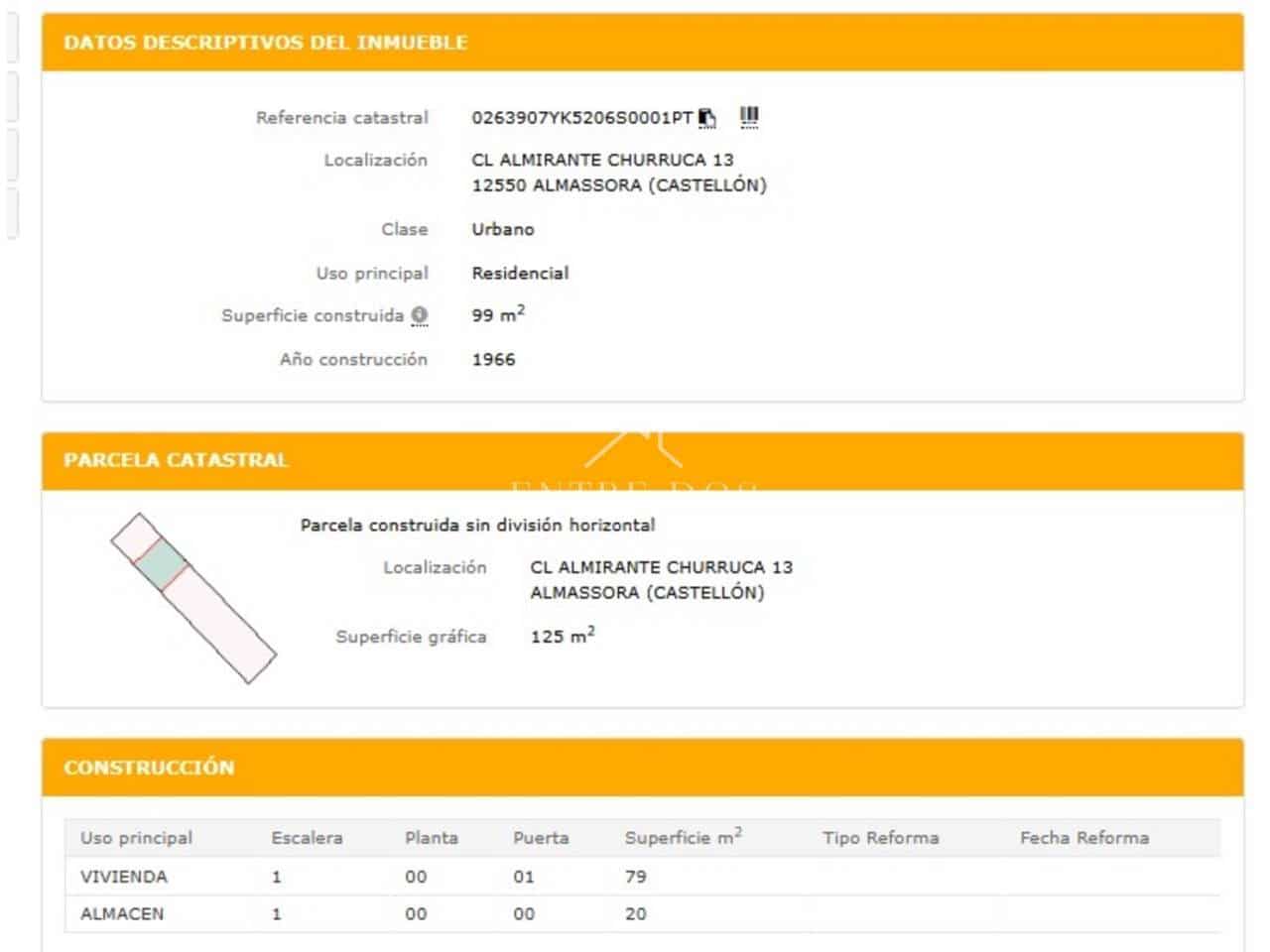 2 soveværelse Villa til salg i Almassora / Almazora - € 69.000 (Ref: 9058790)