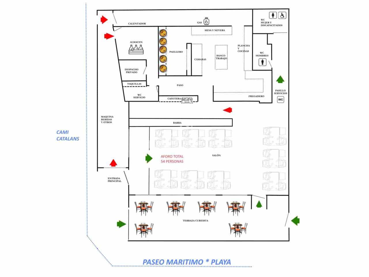 6 soverom Restaurant/Bar til salgs i Almassora / Almazora - € 270 000 (Ref: 9211743)