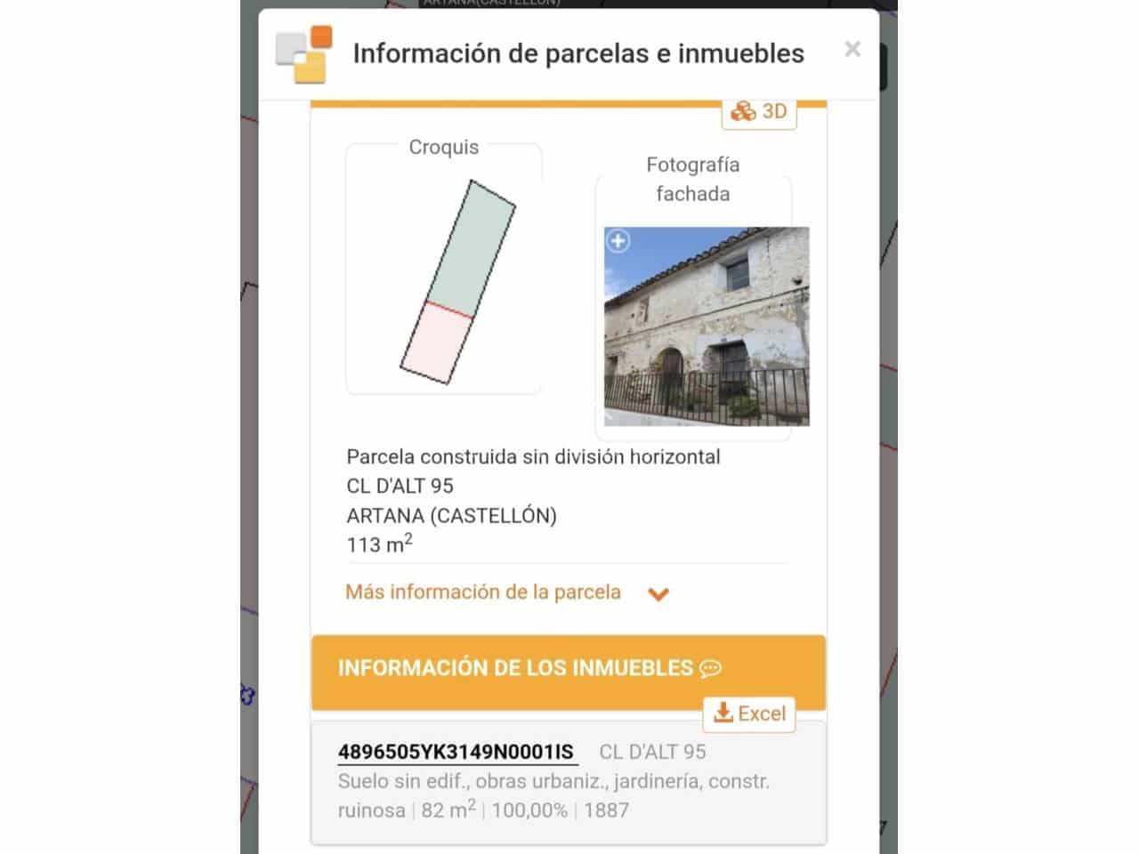 Tomt till salu i Artana - 35 000 € (Ref: 9246284)