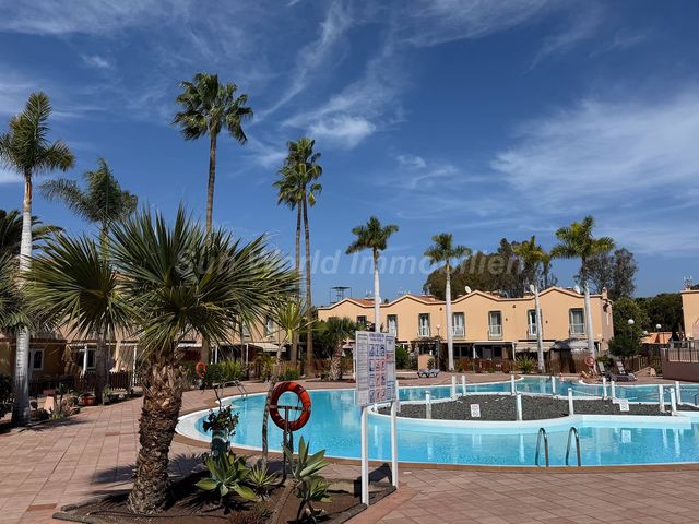1 sypialnia Bungalow do wynajęcia w Maspalomas, San Bartolomé de Tirajana z basenem garażem - 1 000 € (Ref: 10029605)