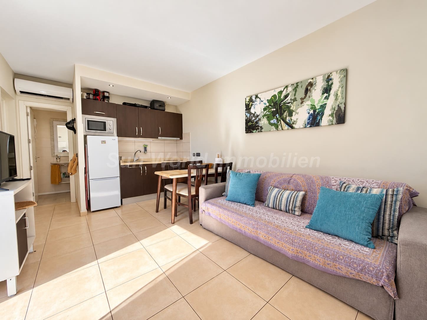 Bungalow de 1 habitación en Bahia Feliz en alquiler con piscina - 1.100 € (Ref: 10132142)