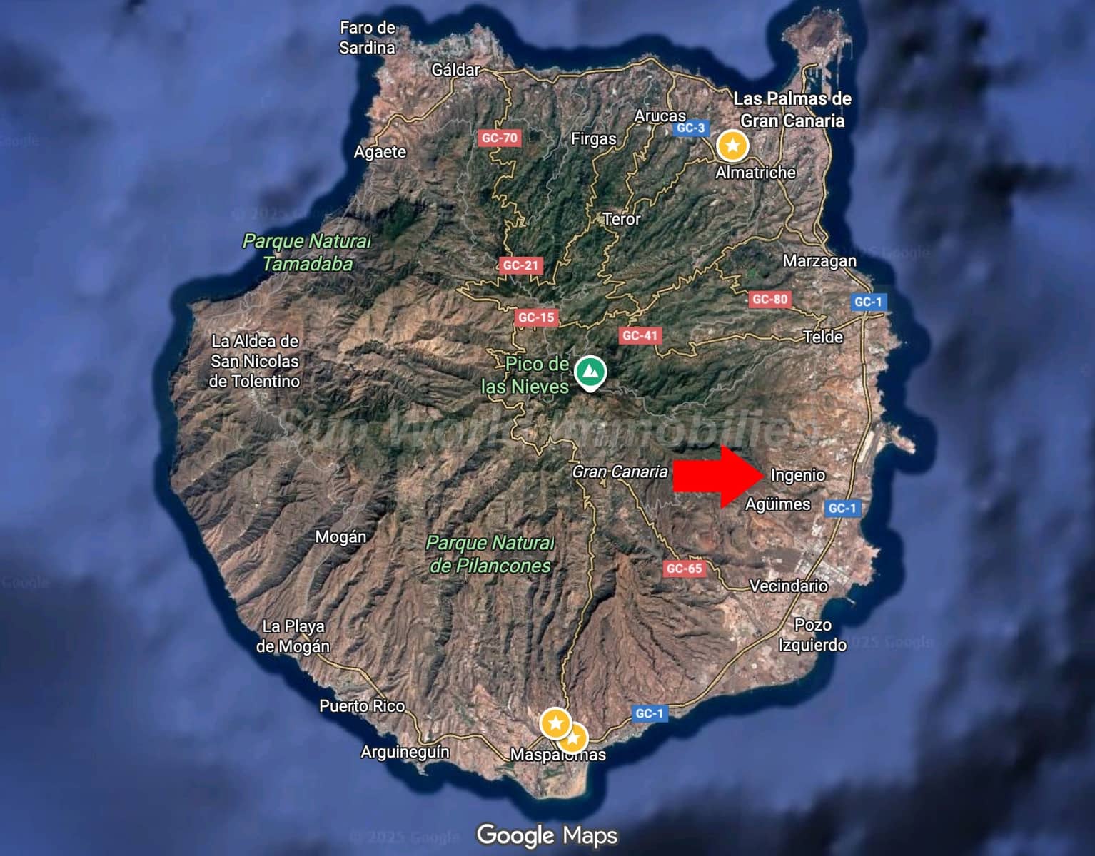 5 sypialnia Finka/Dom wiejski na sprzedaż w Ingenio z basenem - 619 000 € (Ref: 9476288)