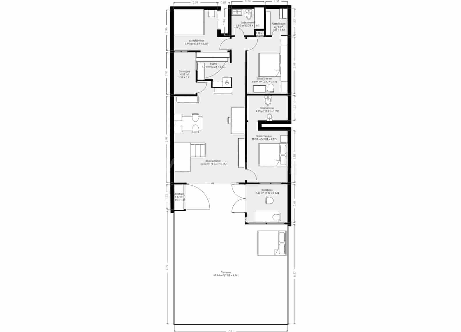 3 quarto Bungalow para venda em San Agustin - 579 000 € (Ref: 9800283)