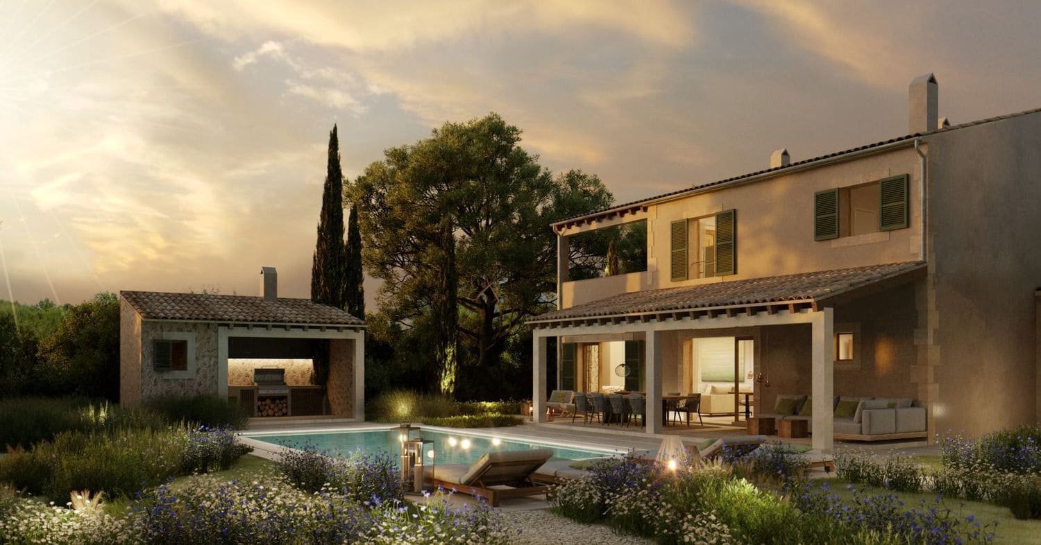 4 sypialnia Willa na sprzedaż w Santanyi z basenem - 1 390 000 € (Ref: 8484619)