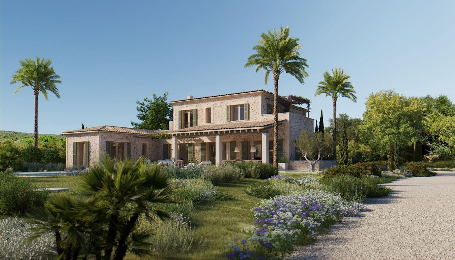 4 soverom Villa til salgs i Santa Margalida med svømmebasseng garasje - € 1 390 000 (Ref: 8484620)