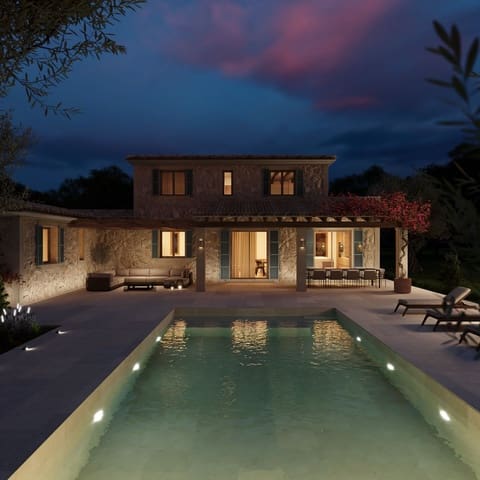 4 soveværelse Villa til salg i Santanyí med swimmingpool - € 1.790.000 (Ref: 8484622)