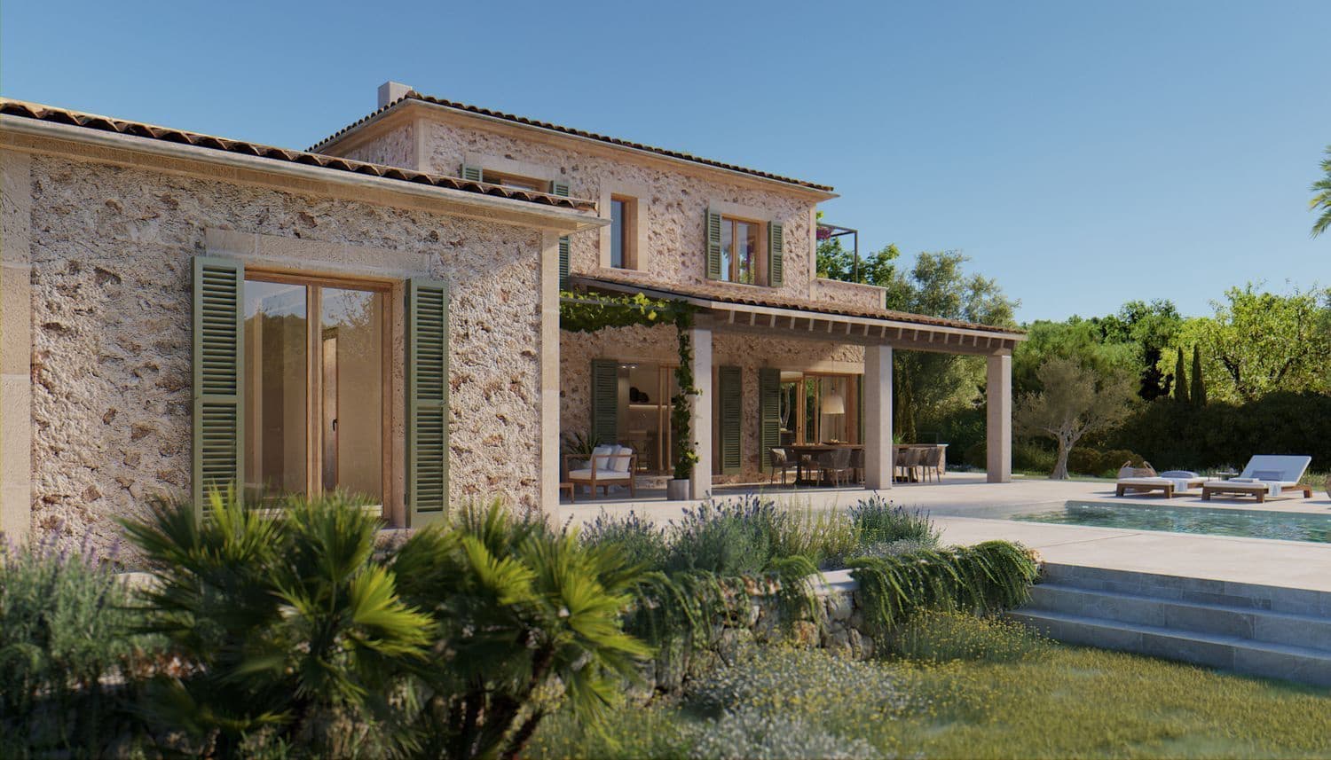 4 soveværelse Finca/Landehus til salg i Santa Maria del Cami med swimmingpool - € 1.690.000 (Ref: 8484623)