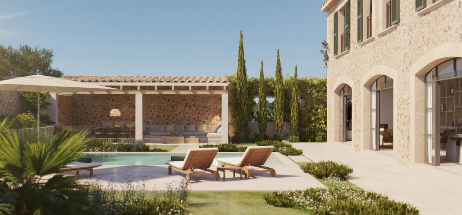 4 bedroom Townhouse for sale in Santa Maria del Cami with pool - € 1,290,000 (Ref: 9818305)