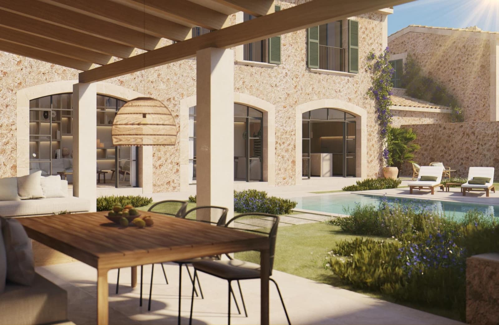 4 bedroom Townhouse for sale in Santa Maria del Cami with pool - € 1,290,000 (Ref: 9818305)