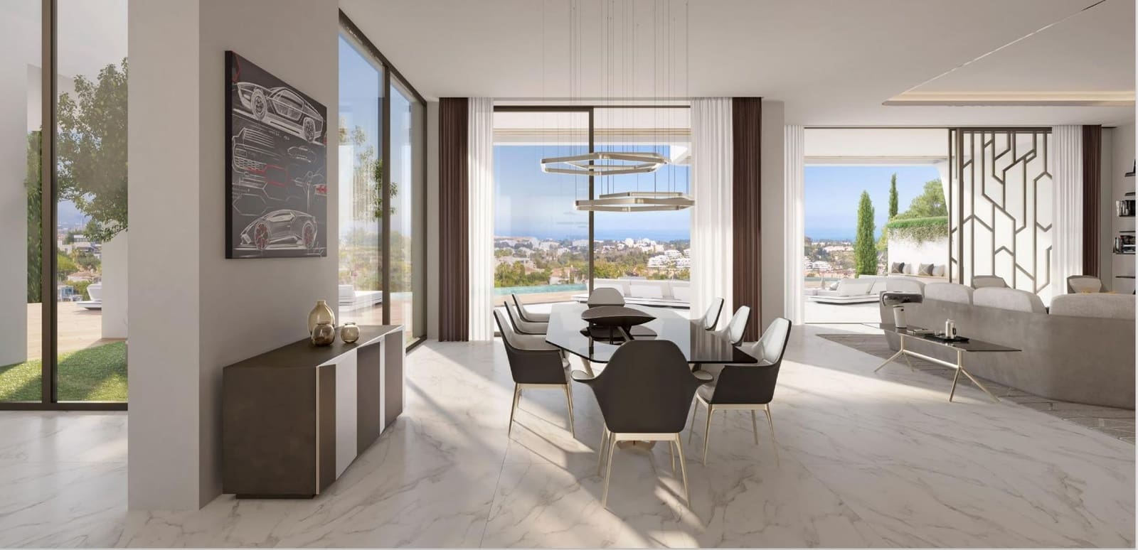 6 sypialnia Willa na sprzedaż w Marbella z basenem garażem - 9 697 120 € (Ref: 8510844)