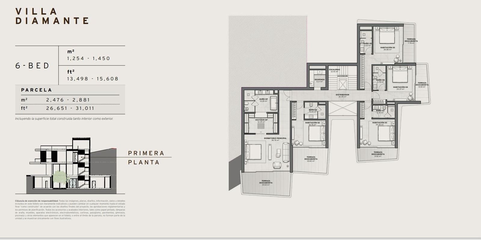 6 sypialnia Willa na sprzedaż w Marbella z basenem garażem - 9 697 120 € (Ref: 8510844)