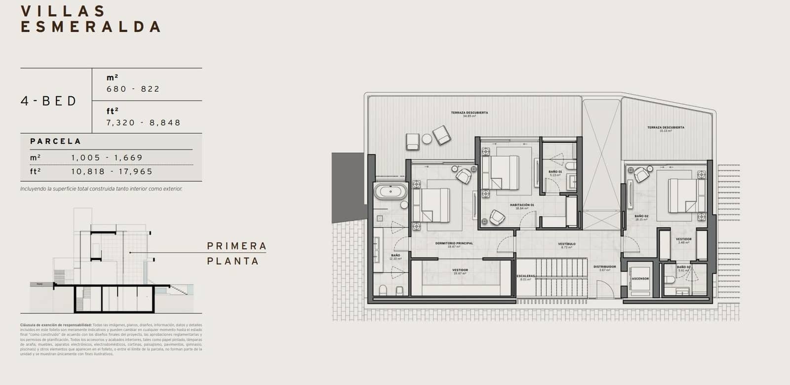 4 makuuhuone Huvila myytävänä paikassa Marbella mukana uima-altaan 
autotalli - 4 507 730 € (Ref: 8536307)