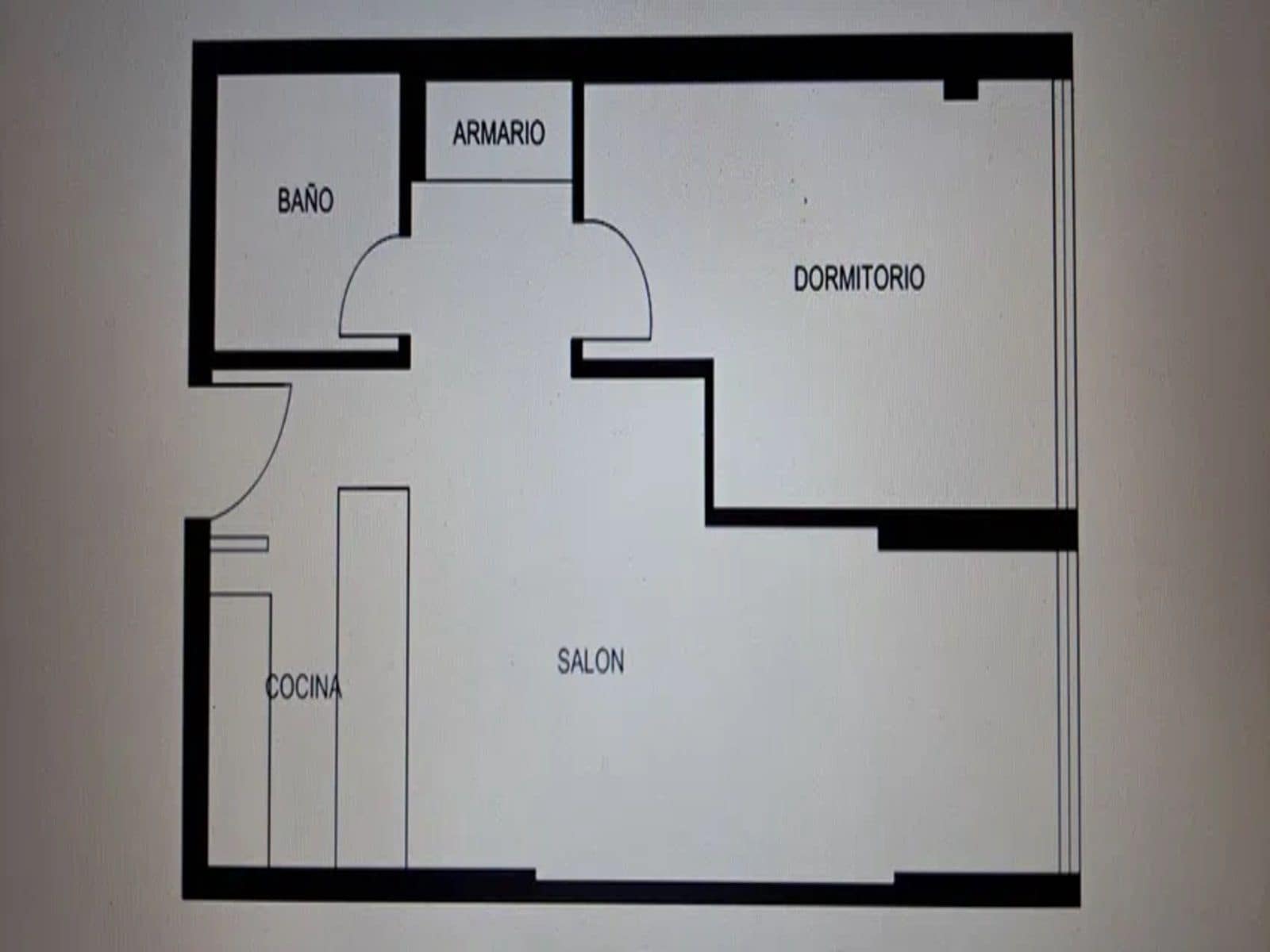 1 soveværelse Lejlighed til salg i Madrid by - € 615.000 (Ref: 8612846)