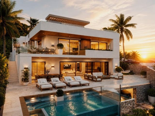 6 soveværelse Villa til salg i Benalmádena med swimmingpool garage - € 1.570.000 (Ref: 8612863)