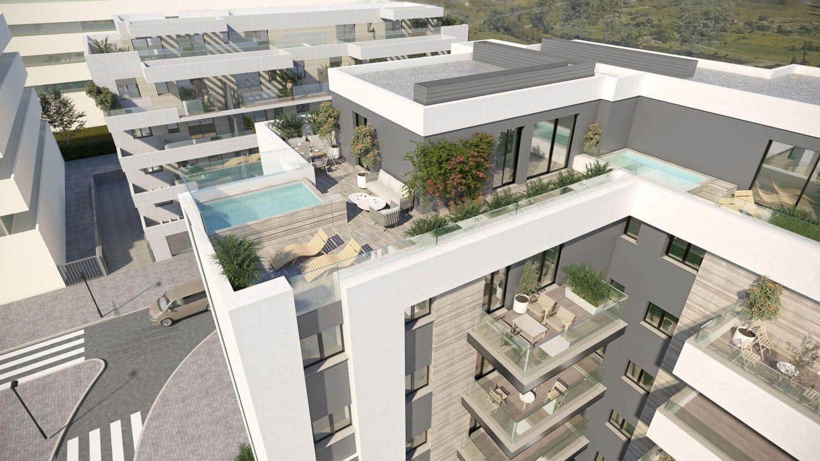Piso de 3 habitaciones en Las Lagunas de Mijas en venta con piscina garaje - 340.000 € (Ref: 8912978)