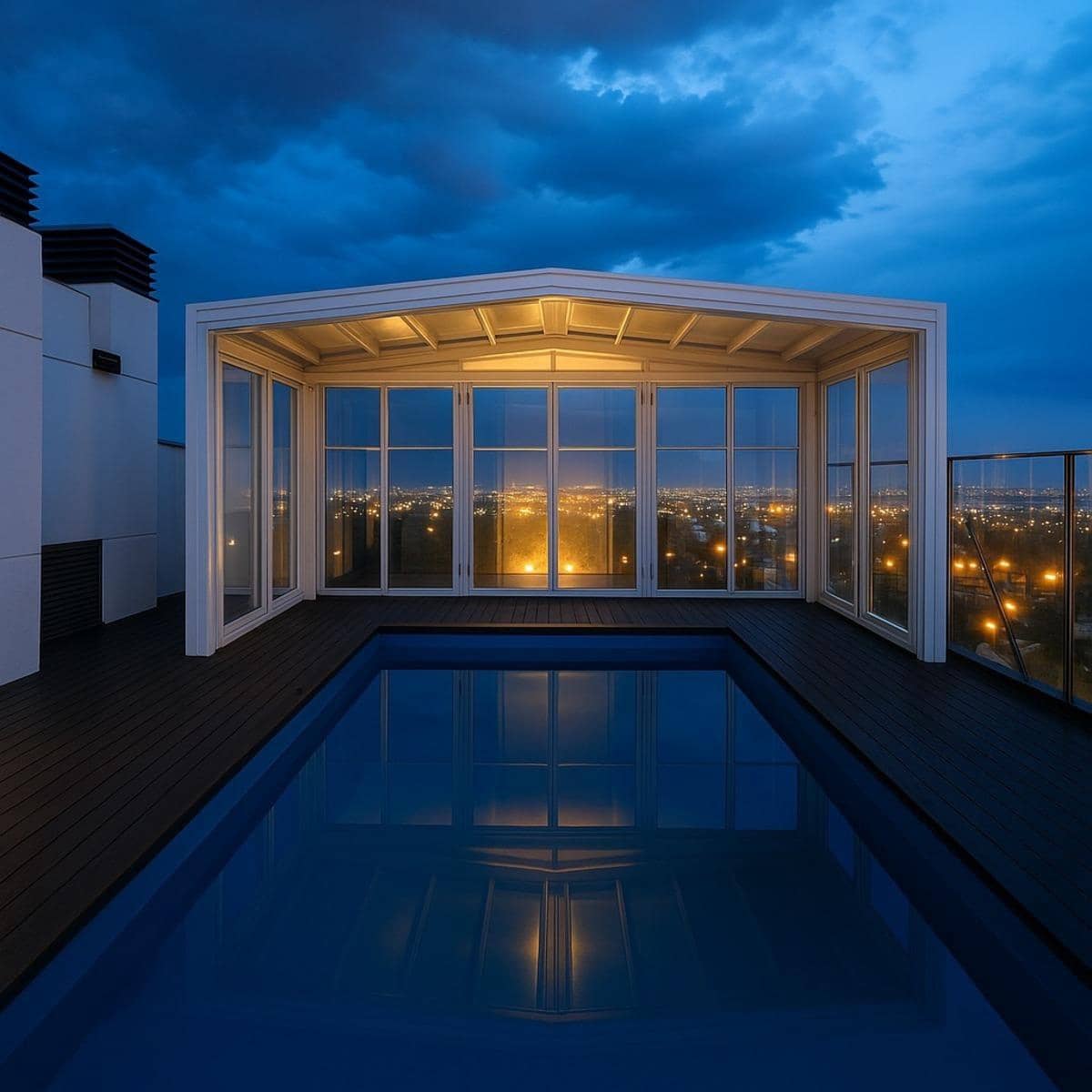 5 chambre Penthouse à vendre à Madrid ville avec piscine garage - 5 900 000 € (Ref: 8936972)