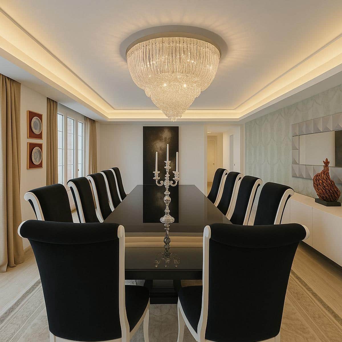 5 chambre Penthouse à vendre à Madrid ville avec piscine garage - 5 900 000 € (Ref: 8936972)