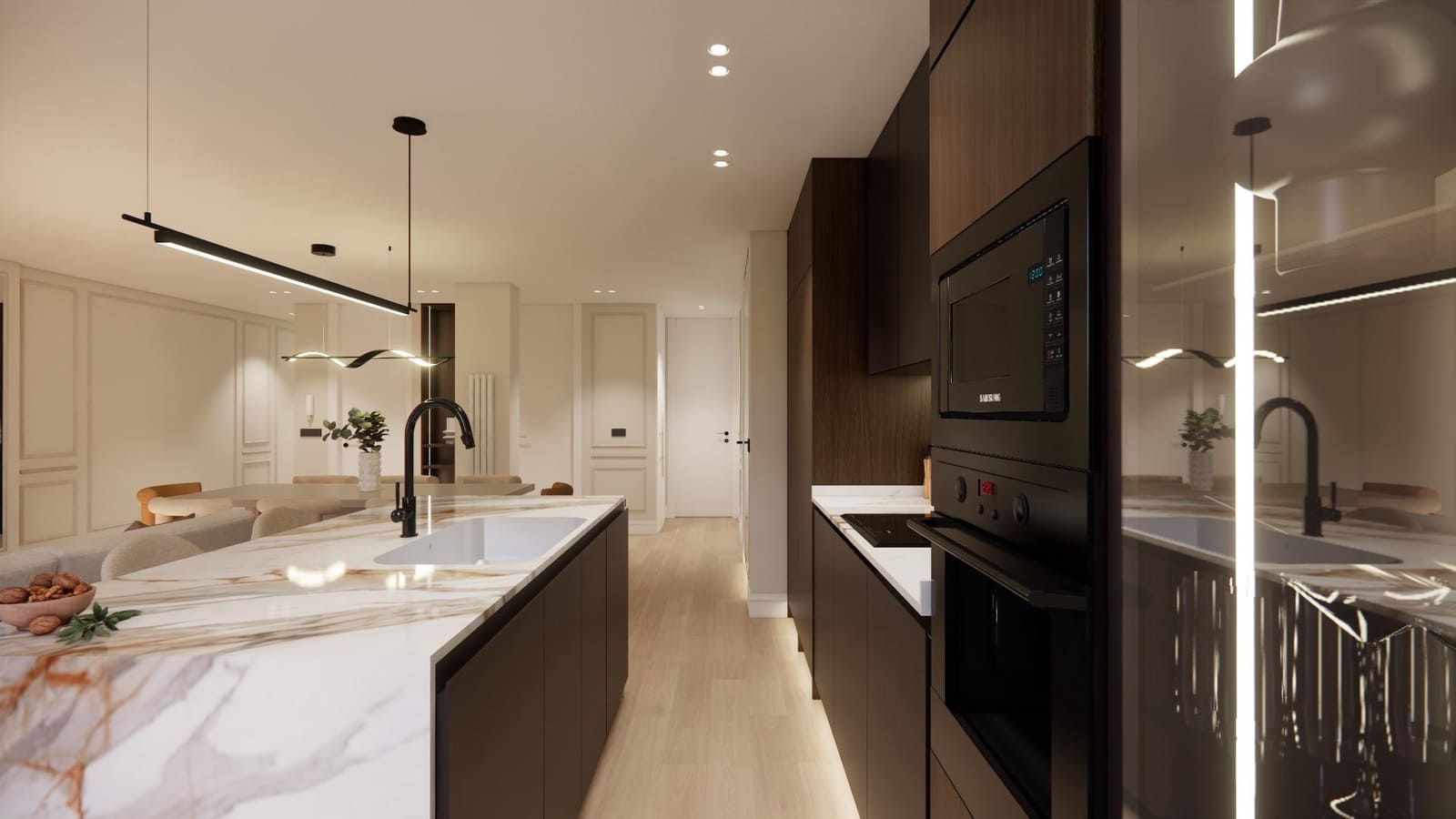 3 makuuhuone Asunto myytävänä paikassa Madrid kaupunki - 2 279 000 € (Ref: 8950698)