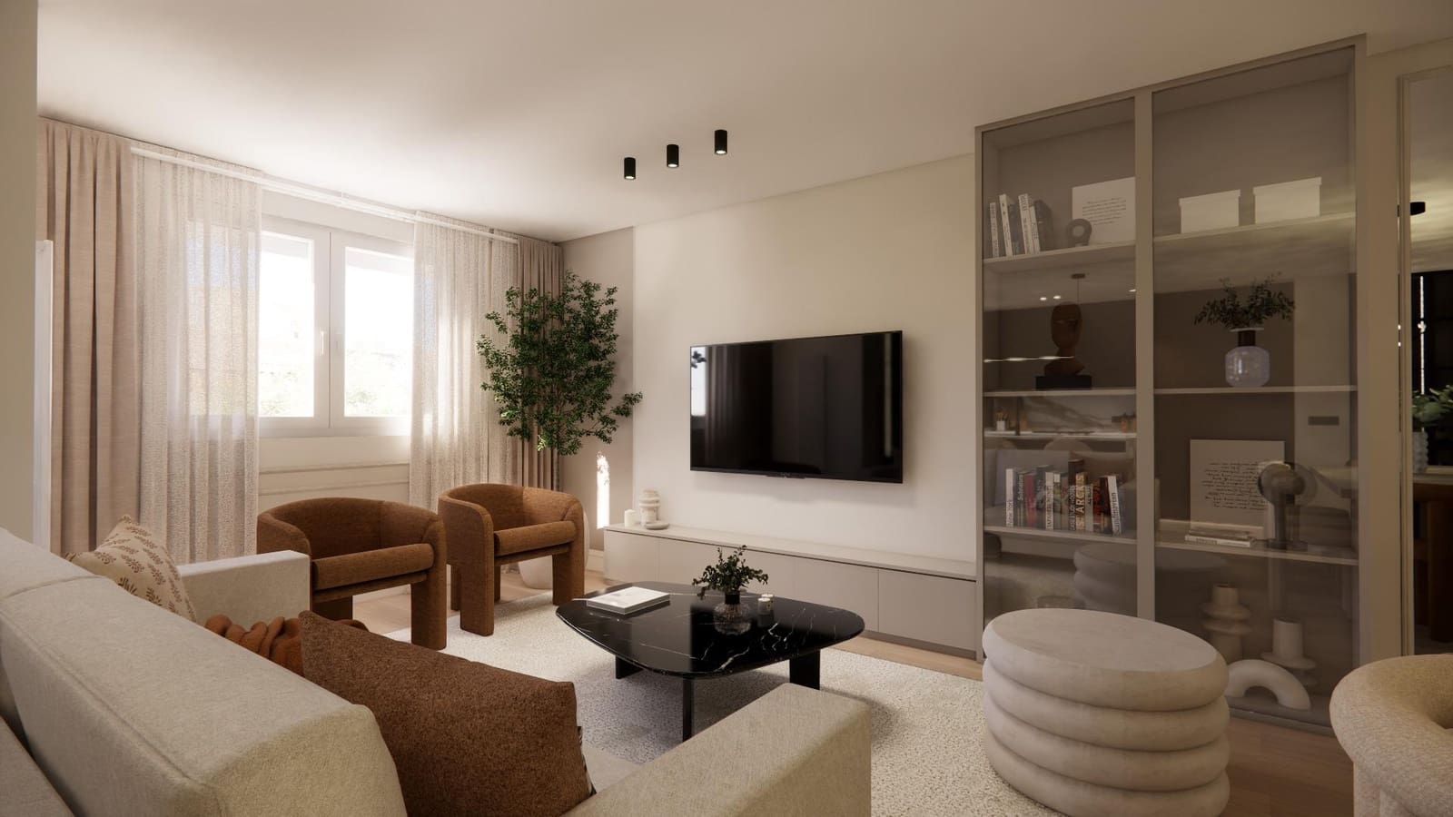 3 makuuhuone Asunto myytävänä paikassa Madrid kaupunki - 2 279 000 € (Ref: 8950698)