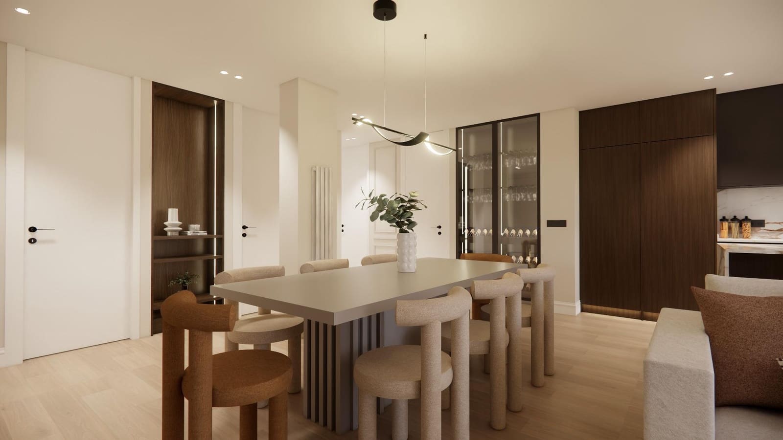 3 makuuhuone Asunto myytävänä paikassa Madrid kaupunki - 2 279 000 € (Ref: 8950698)