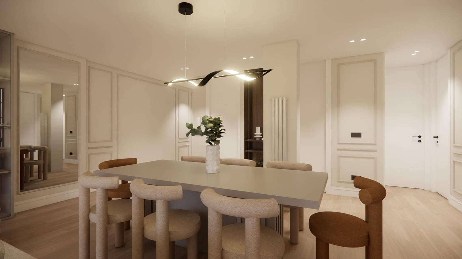 3 makuuhuone Asunto myytävänä paikassa Madrid kaupunki - 2 279 000 € (Ref: 8950698)