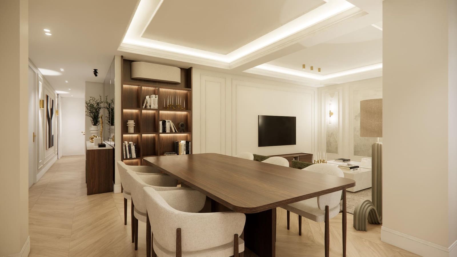 3 soveværelse Lejlighed til salg i Madrid by - € 1.659.000 (Ref: 8950699)