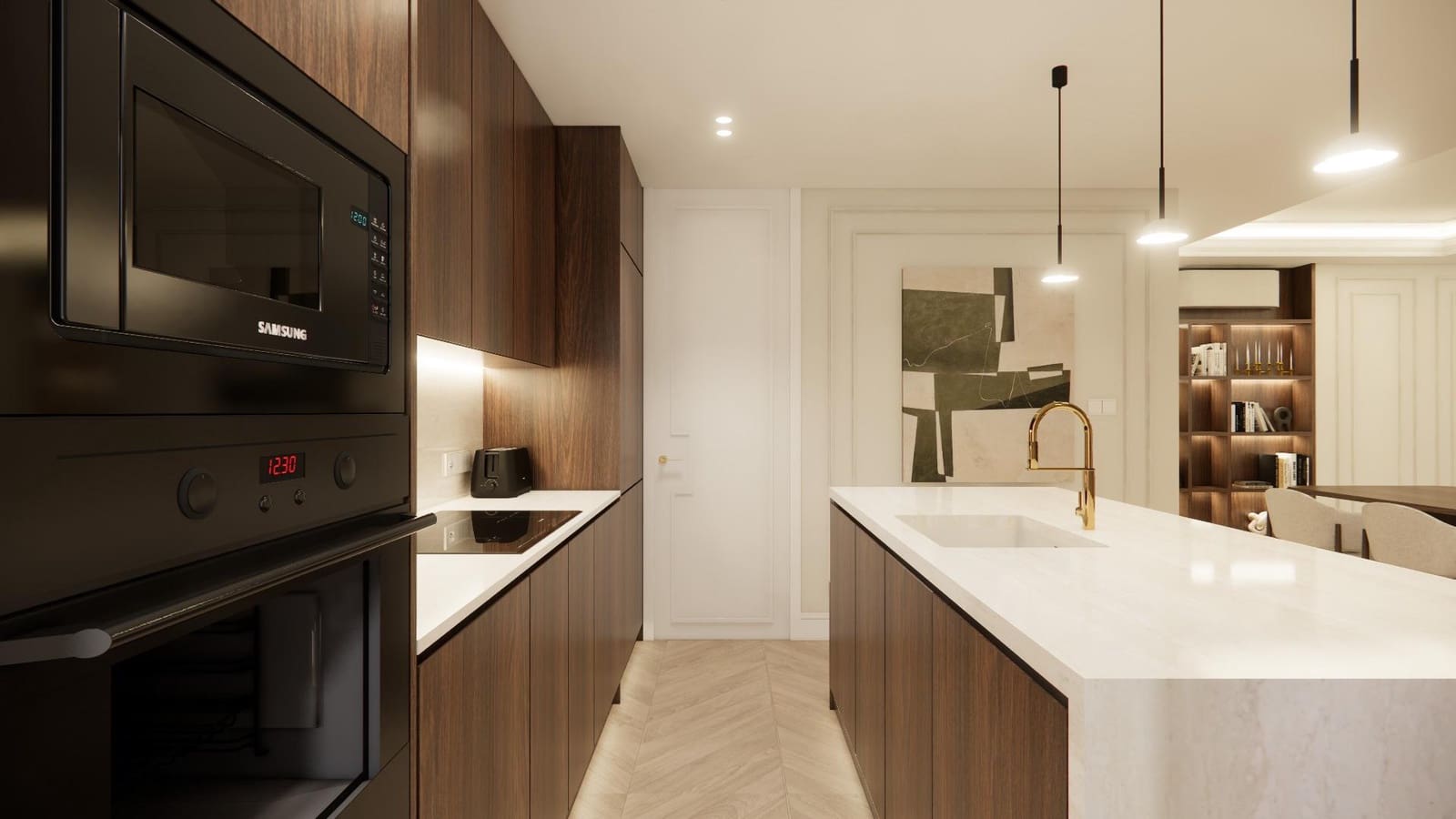 3 soveværelse Lejlighed til salg i Madrid by - € 1.659.000 (Ref: 8950699)