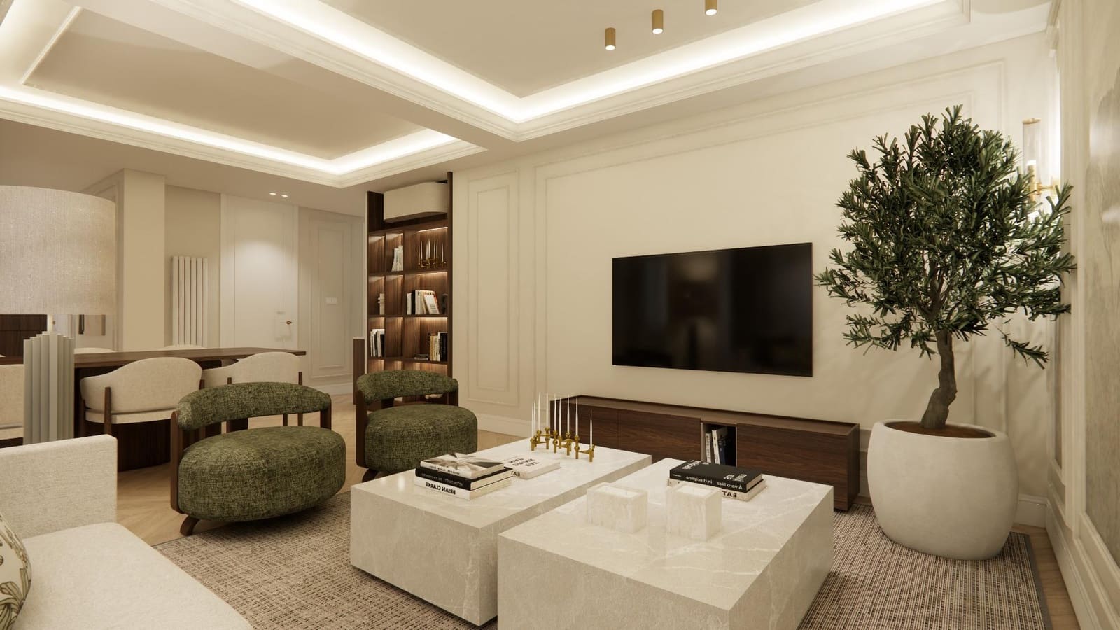 3 soveværelse Lejlighed til salg i Madrid by - € 1.659.000 (Ref: 8950699)