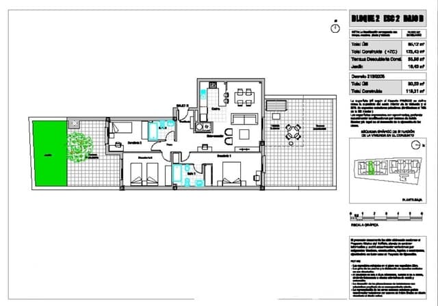 3 soveværelse Lejlighed til salg i El Retiro, Málaga by med swimmingpool - € 351.000 (Ref: 9001696)