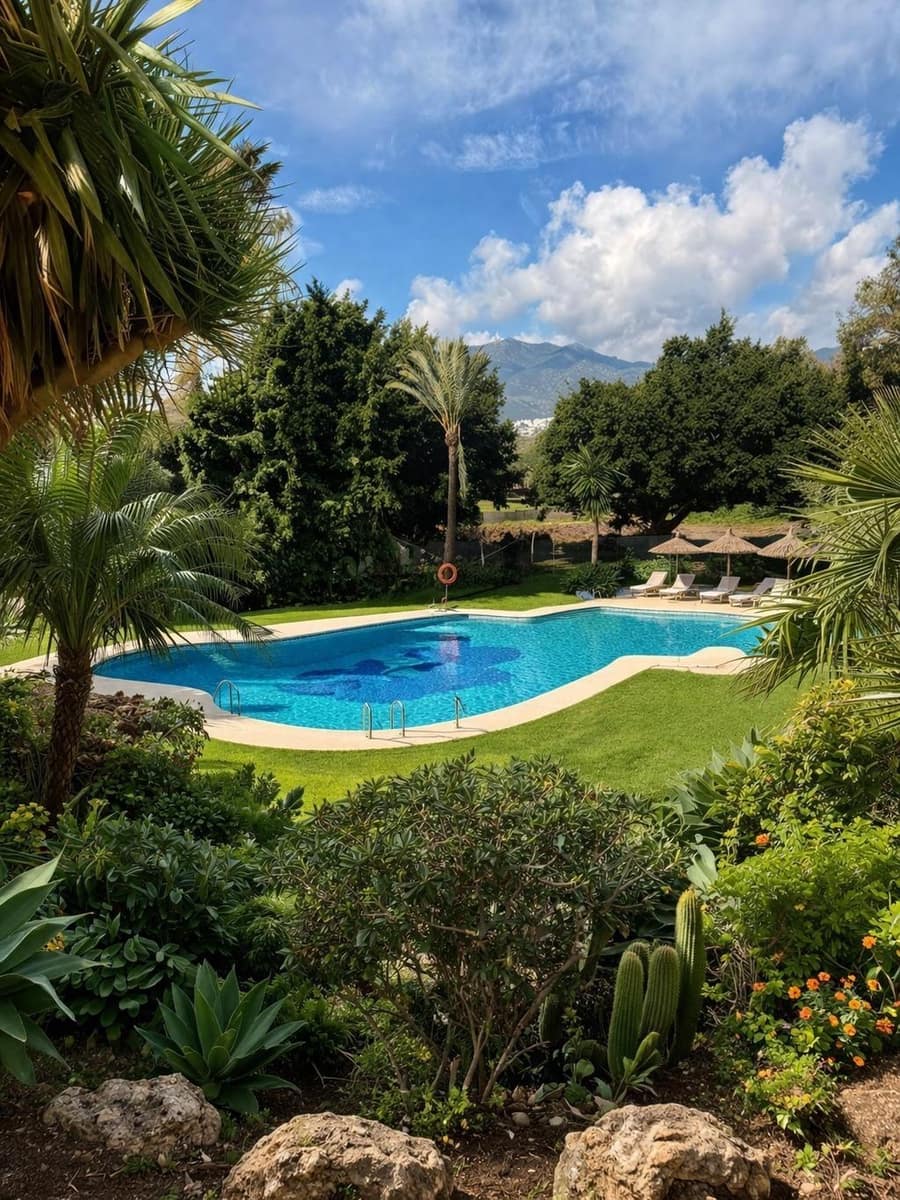 1 Zimmer Wohnung zu verkaufen in Torrequebrada mit Pool - 329.500 € (Ref: 9735616)