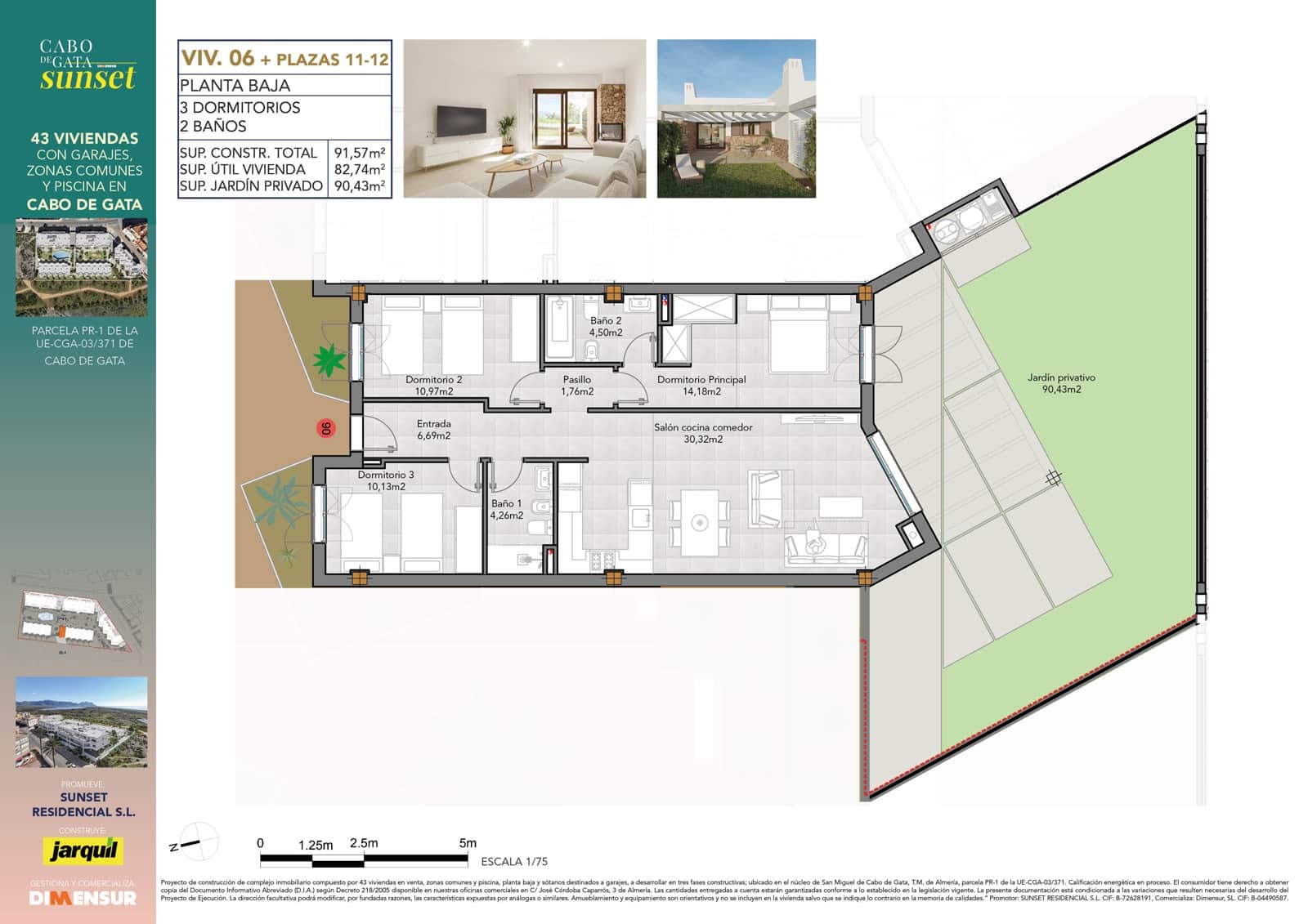 3 soverom Villa til salgs i El Cabo de Gata med svømmebasseng garasje - € 375 500 (Ref: 9378526)