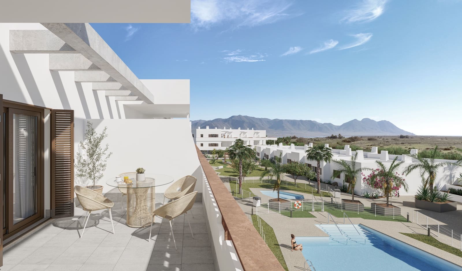 2 sovrum Lägenhet till salu i El Cabo de Gata med pool garage - 236 500 € (Ref: 9379743)