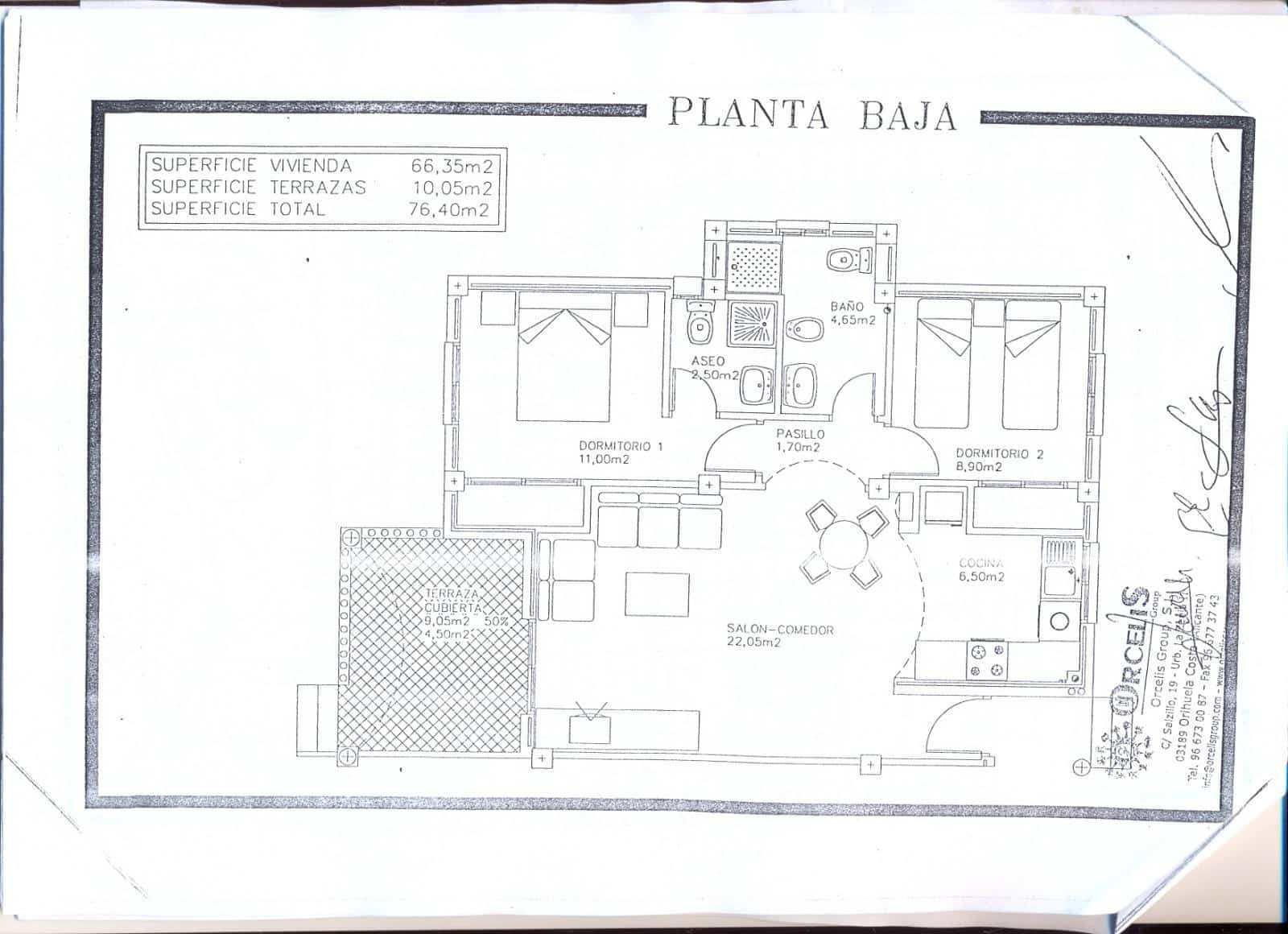 2 soverom Bungalow til salgs i Orihuela Costa med svømmebasseng - € 198 000 (Ref: 10025905)